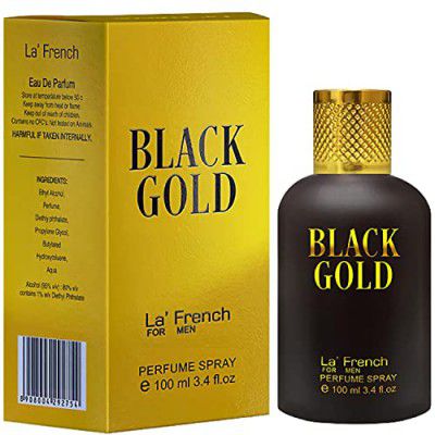 La French Black Gold Eau de Parfum - 100ml Perfume for Men
