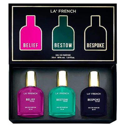 La French Man Perfume Gift Set 3 x 30 ml for Men