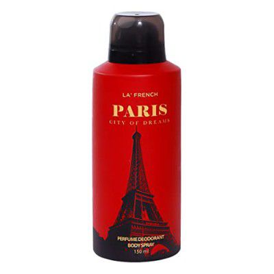 La French Paris Deodorant 150ml Body Spray for Men | Long Lasting Staying Capacity