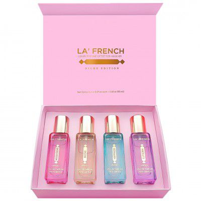 La French Perfume Gift Set for Women 4X20ml