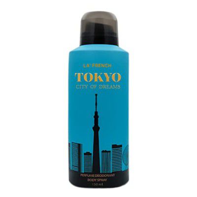 La French Tokyo Deodorant 150ml Body Spray for Men