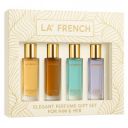 La French Unisex Perfume Gift Set – 4 x 20ml...