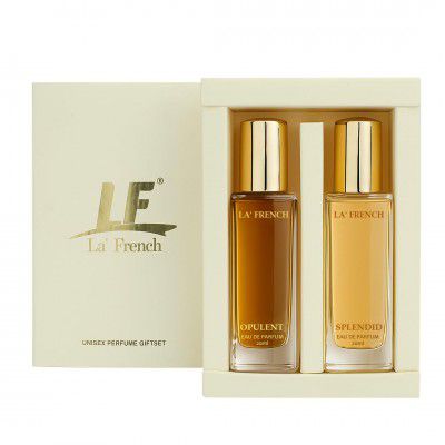 La French Unisex Perfume Gift Set Opulent & Splendid | Set 2x20ml | Fragrance Set