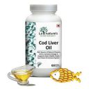 La Natures Cod Liver Oil 300 MG |Rich Source of Natural Vitamin A & D| Boost Immunity| Support Brain Function, Joint Pain & Eye Vision| 60 SoftGel Capsules Each Bottle...