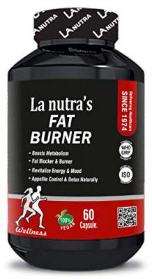 La Nutras Formula with 500mg Green Coffee Bean Extract, Garcinia Cambogia -60 Pure Veg Capsules