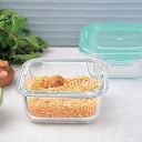La Opala Cook Serve Store 100% Borosilicate Glass Storage Container | Strong & Durable | Transparent...