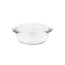 La Opala, Cook Serve Store, Borosilicate Glass Casserole with Lid, Round 1.6 L, 1 pc, Transparent...