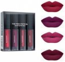 LA OTTER Liquid Lipstick Smudge Proof (Red, purple, pink, 16 ml)...