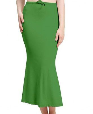 Laavaan Women's Cotton Blend Fishcut Saree Shapewear,Petticoat,Skirt, Comfortwear