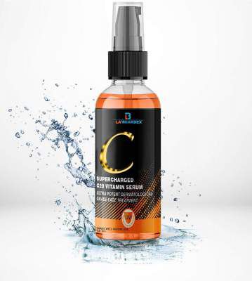 la'beardex Vitamin C Serum - Skin Clearing Serum - Brightening, Anti-Aging, Skin Repair, Supercharged Face Serum, Dark Circle, Fine Line & Sun Damage Corrector Face Serum (50 ml)