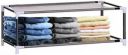 Lacossi 1 Door 6 Shelf Fabric PP PVC Collapsible Wardrobe (Finish Color - blue, DIY(Do-It-Yourself))...