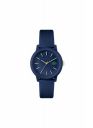 Lacoste 12.12 Ladies Qtz Basic Blue Round Dial Women's Watch|Blue Silicone Material|Multi Color Band - 2001271...