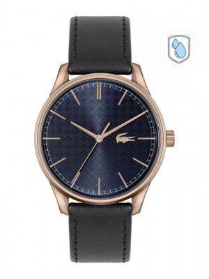 Lacoste Men Blue Patterned Analogue Watch 2011190