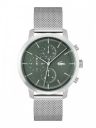 Lacoste Men Replay Braided Straps Analogue Watch 2011338-Green...