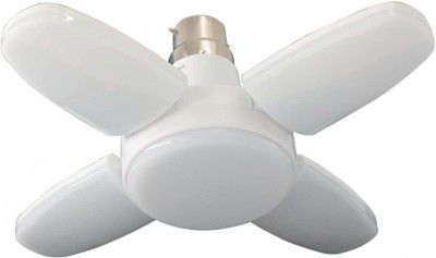 LACT ENTERPRISE LACT FOLDABLE 4 BLADE LED LIGHT 36 WATT WHITE PACK OF 1 Ceiling Light Ceiling Lamp (White)