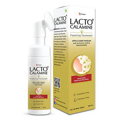 Lacto Calamine Apple Cider Vinegar Foaming Face wash 150ml x Pack of 1