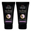 Lacto Calamine Face Peel Off Mask 60 g Pack of 2...