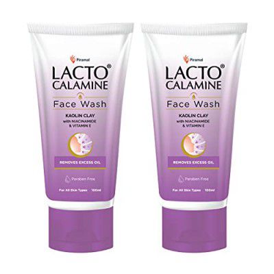 Lacto Calamine Face Wash For Oily Skin |100ml each - Pack of 2
