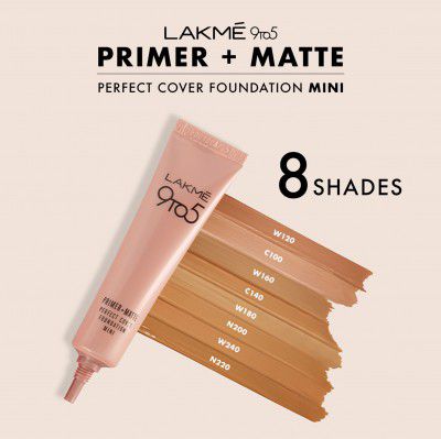 Lakmé 9-5 P+M FDN Foundation (Neutral Nude, 15 ml)