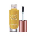 Lakmé 9 to 5 Primer + Gloss Nail Colour, Mustard Master, 6 ml...