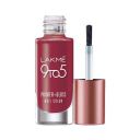 Lakmé 9 to 5 Primer + Gloss Nail Colour, Ruby Rush, 6 ml...