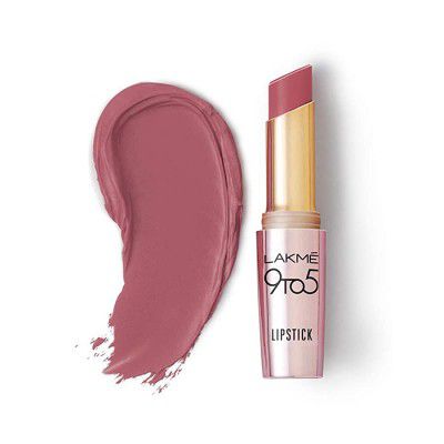 LAKMÉ 9 to 5 Primer + Matte Lip Color Matte Finish, MM1 Mauve Matter, 3.6 g