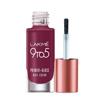 LAKMÉ 9To5 OVERTIME SHINE Nail Colour|| Desert Rose|| 6 Ml