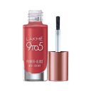 Lakmé 9To5 Primer + Gloss Nail Colour, Pink Paisley, 6 ml...