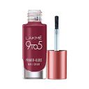 LAKMÉ 9To5 Primer + Glossy Finish Nail Colour|| Scarlet Blaze|| 6 Ml...
