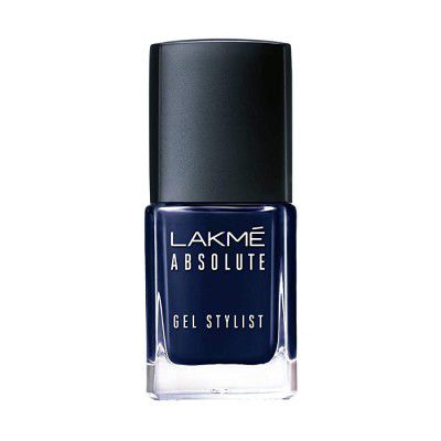 Lakmé Absolute Gel Stylist Nail Color, Deep Sapphire, 12ml