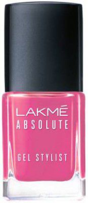 Lakmé Absolute Gel Stylist Nail Color Pink Date