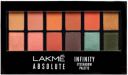 Lakmé Absolute Infinity Eye Shadow Palette 12 g  (Coral Sunset)...