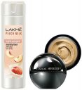 Lakmé Absolute Skin Natural Mousse, Ivory Fair 01, 25g & Lakmé Peach Milk Moisturizer Body Lotion 200 ml...