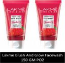 Lakmé Blush & Glow Hydrating Strawberry Facewash,with Vitamin C Serum,150gm Face Wash (150 g)...