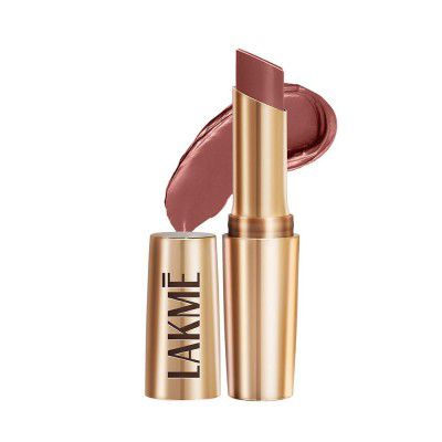 LAKMÉ Powerplay Priming Matte Lipstick, Coffee Command, 3.6g