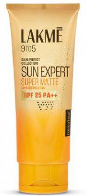 Lakmé Sunscreen - SPF 25 PA++ Sun Expert Super Matte Lotion Sunscreen - 100 ml