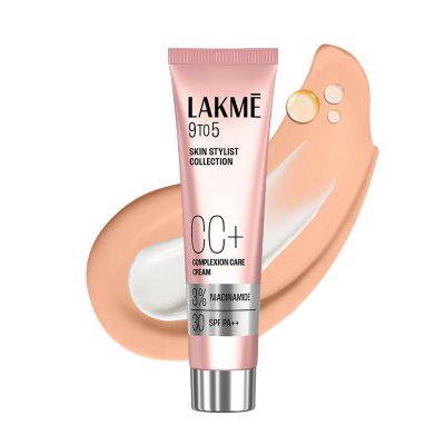 Lakme 9 to 5 CC Cream Beige with 3% Niacinamide Complex SPF30 PA++