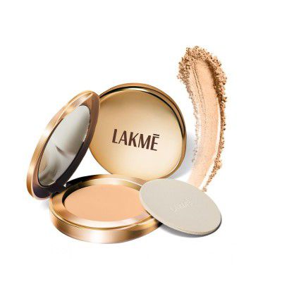 Lakme 9 to 5 Flawless Matte Complexion Compact Powder, 8 g - All Day Matte Finish Face Makeup
