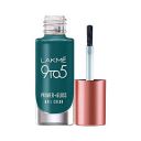 Lakme 9 to 5 Primer + Gloss Nail Colour, EmeraldPower, 6ml...