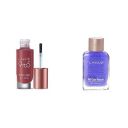 Lakme 9To5 Primer + Gloss Nail Colour, Dusty Pink, 6 ml and Lakme Nail Color Remover, 27ml...