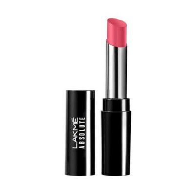 Lakme Absolute Skin Dew Satin Lipstick, Pink Party