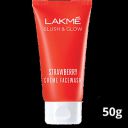 Lakme Blush & Glow Cream Face Wash - With Strawberry Extracts, Rich In Anti-Tanning Properties, 50 g...