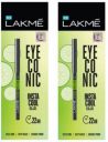 LAKME Eyeconic Insta Cool Kajal (0.35g x 02) (Black, 0.7 g) Matte Finish...