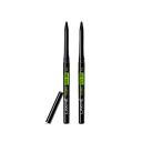 Lakme Eyeconic Insta Cool Kajal, Black, Cooling Kohl Liner with Cucumber, Twist Up Pencil - Waterproof, Smudge Proof & Long Lasting Eye Makeup, 0.35 g (Pack of 2)...