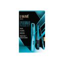 LAKME Eyeconic Regime Kit, Kajal 0.35g, Eyeliner 4.5 ml, Mascara 9 ml, Pack of 3, with Intense Black Pigment, Smudgeproof and Waterproof, Lasts Upto 24 Hrs...
