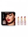 Lakme Glam Lips Selection Nude collection 9to5 Primer+Matte Lipsticks Trio - 3.6 g Each...
