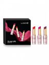 Lakme Glam Lips Selection Set of 3 9to5 Primer+Matte Lipsticks - 3.6 g Each...