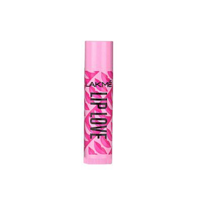 Lakme Lip Love Chapstick Insta Pink SPF 15, 4.5g , Tinted Lip Balm for 22 hour moisturised lips