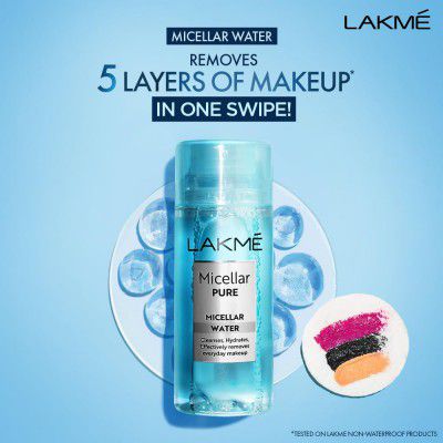 LAKMÉ Micellar Water : Hydrating & Soothing Face Cleanser - 200ml