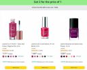 Lakme Nailpolish | Up to 40% off + Buy 1 Get 1 Free...
